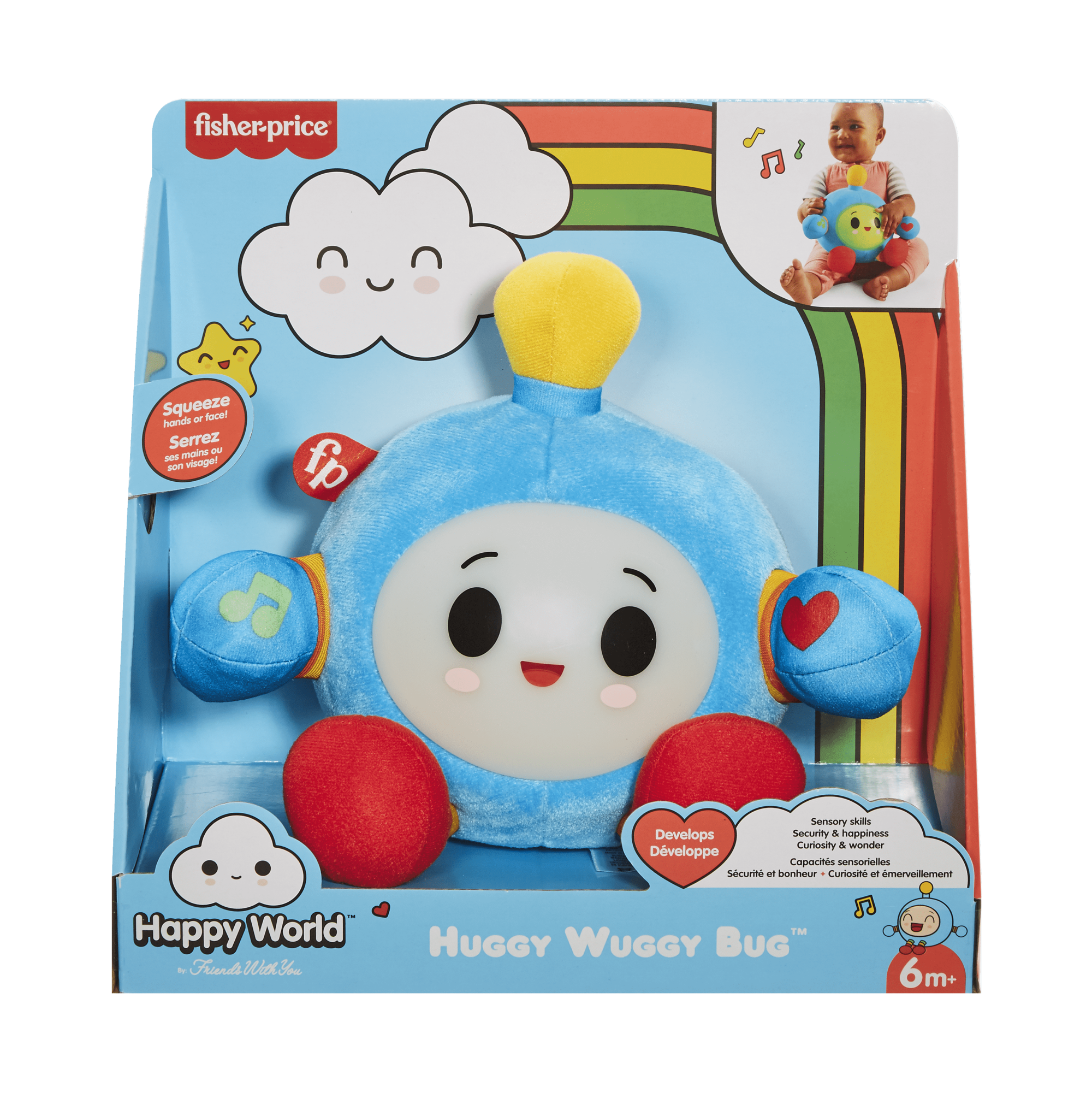 Fisher-Price Happy World Huggy Wuggy Bug